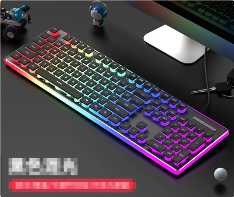 Ergonomic Mechanical Keyboard with RGB Backlight Axl