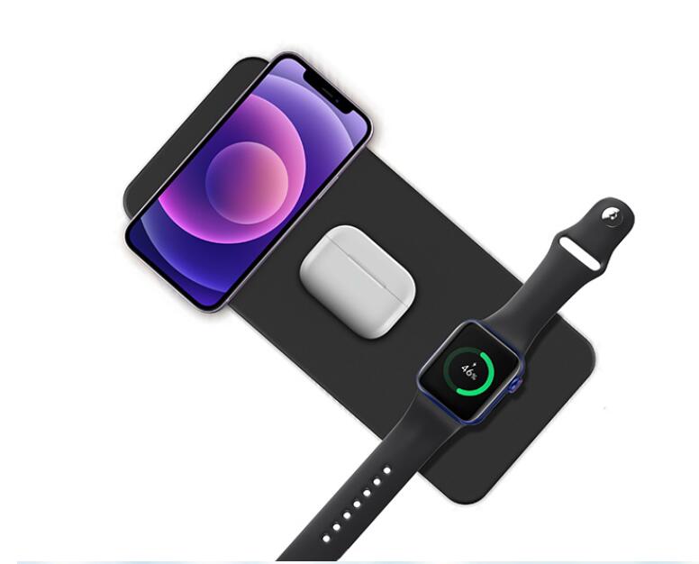 15W Fast Wireless Charger for Apple Phones (3-in-1) Axl