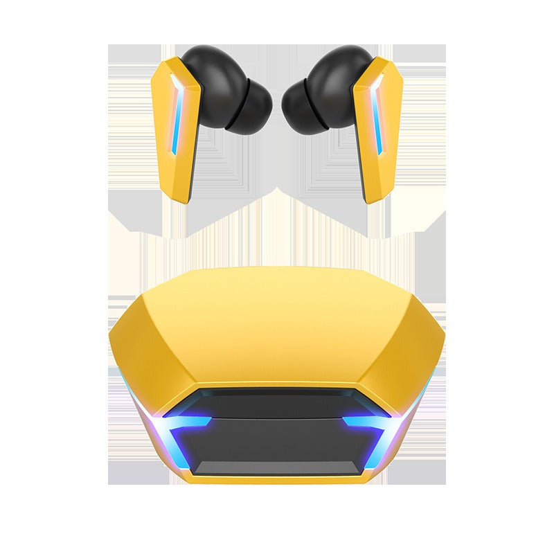 Axl Wireless E-Sports Headset – Bluetooth 5.2 Long Battery Wireless Gaming Headset Axl Yellow