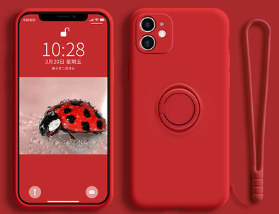 iPhone 11 Pro Liquid Silicone Case with Lens Cover Axl