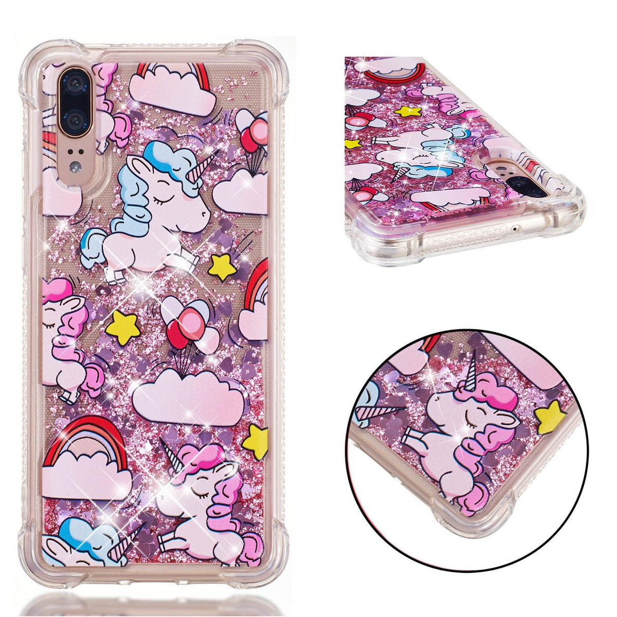 Glitter Quicksand TPU iPhone Case – Sparkle Soft Shell Cover