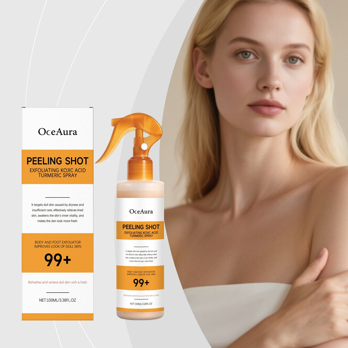 Kojic Acid Turmeric Exfoliating Spray Axl