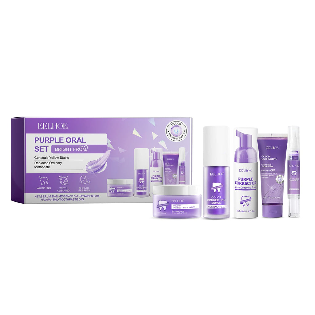 Purple Teeth Whitening Set Axl