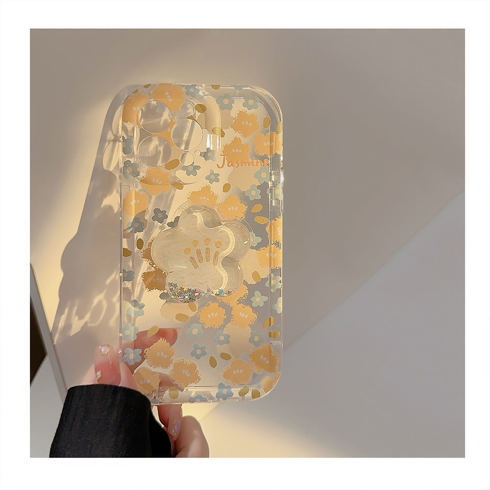 Floral Shell Case for iPhone 13/14/15 Pro Max Axl
