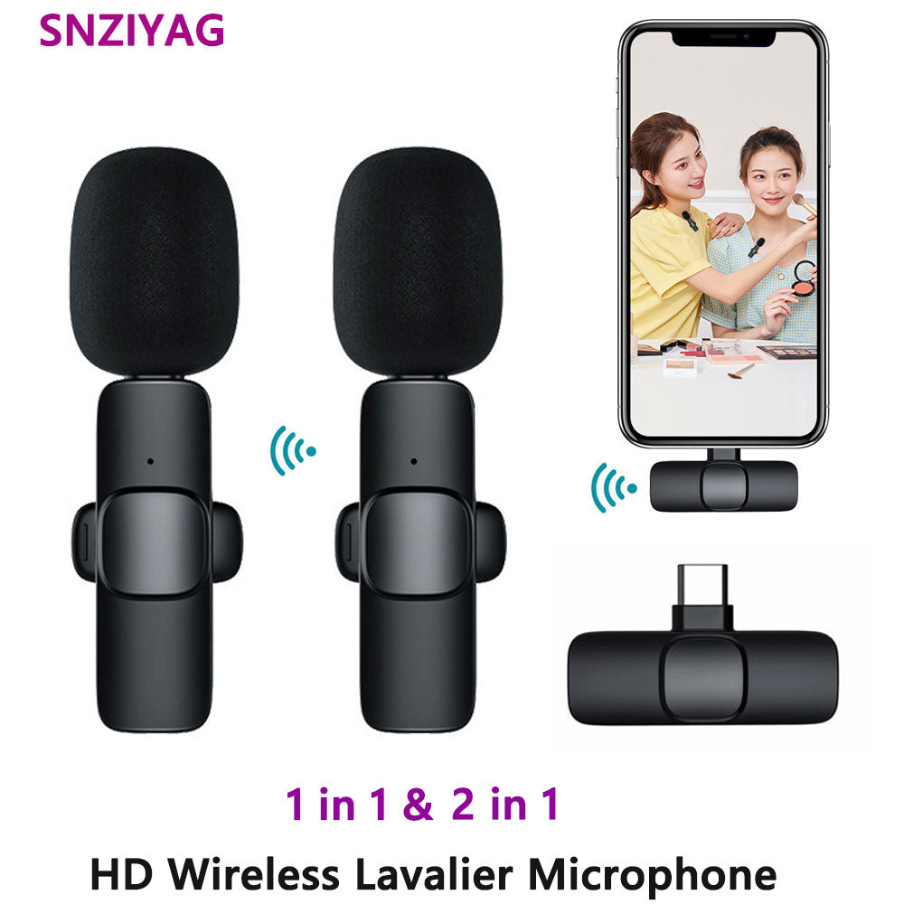 Portable Mini Wireless Lavalier Microphone Axl