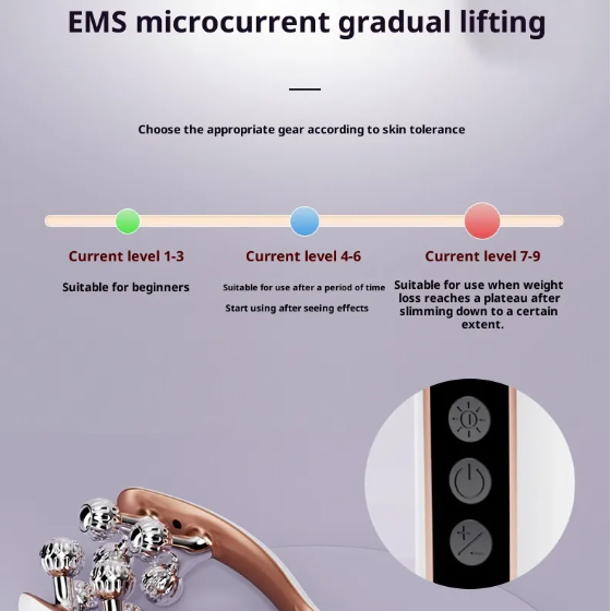 Home V-Roller EMS Electric Face Massager Axl