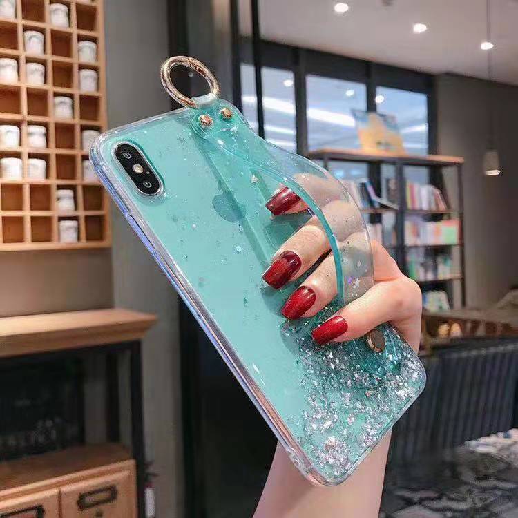 Glitter Star Silicone iPhone Case – 6 to 11 Pro Max