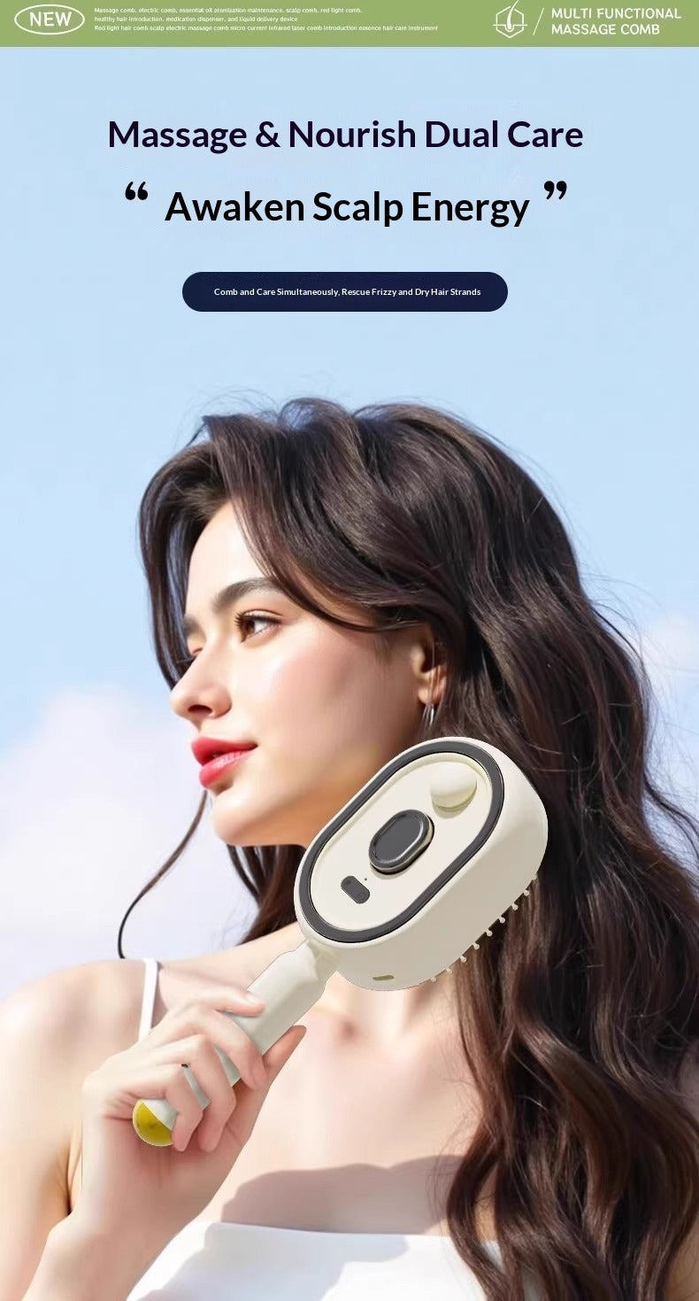 Electric Spray Airbag Massage Comb Axl
