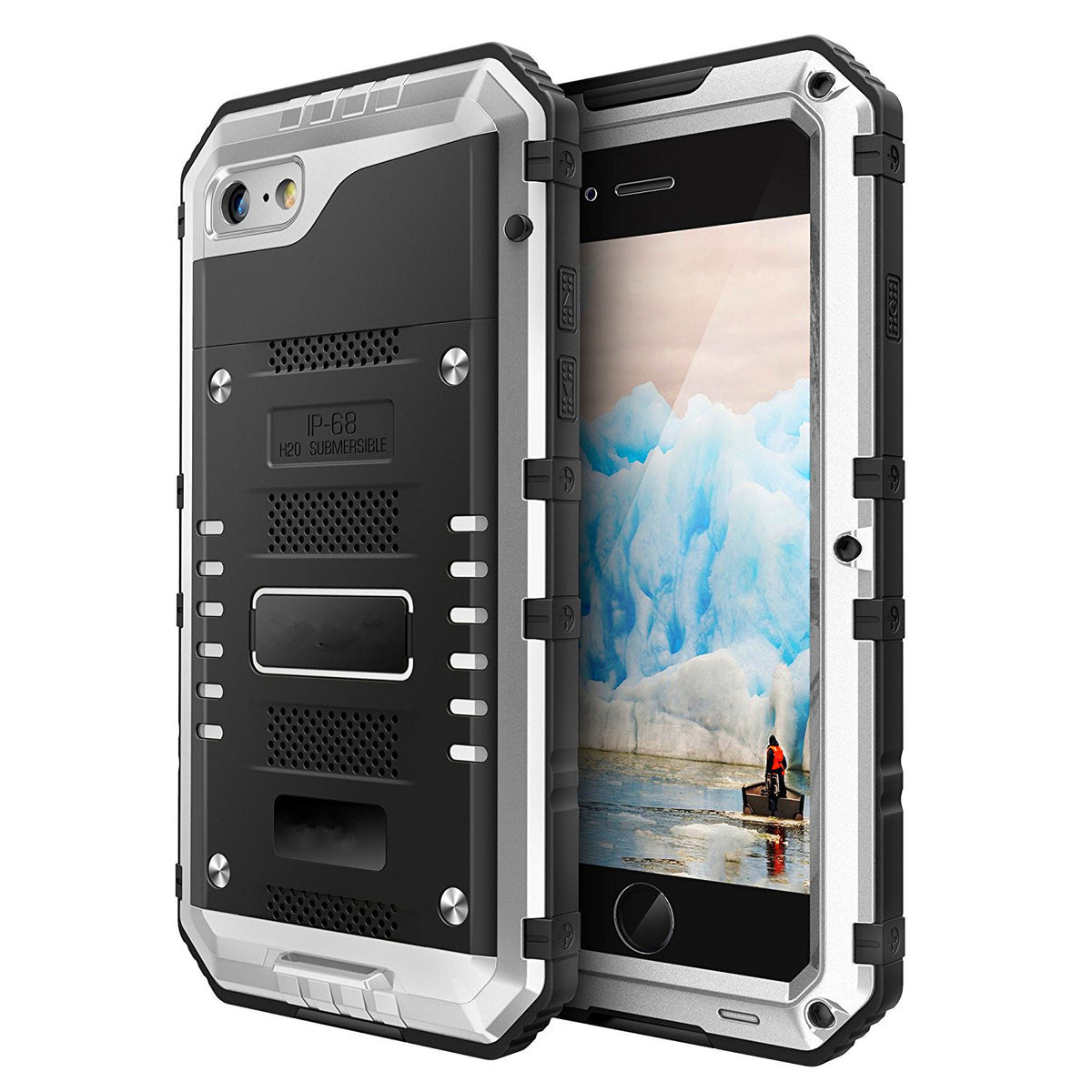 Waterproof Case for iPhone 7/8/7 Plus/8 Plus Axl Sliver Iphone7plus