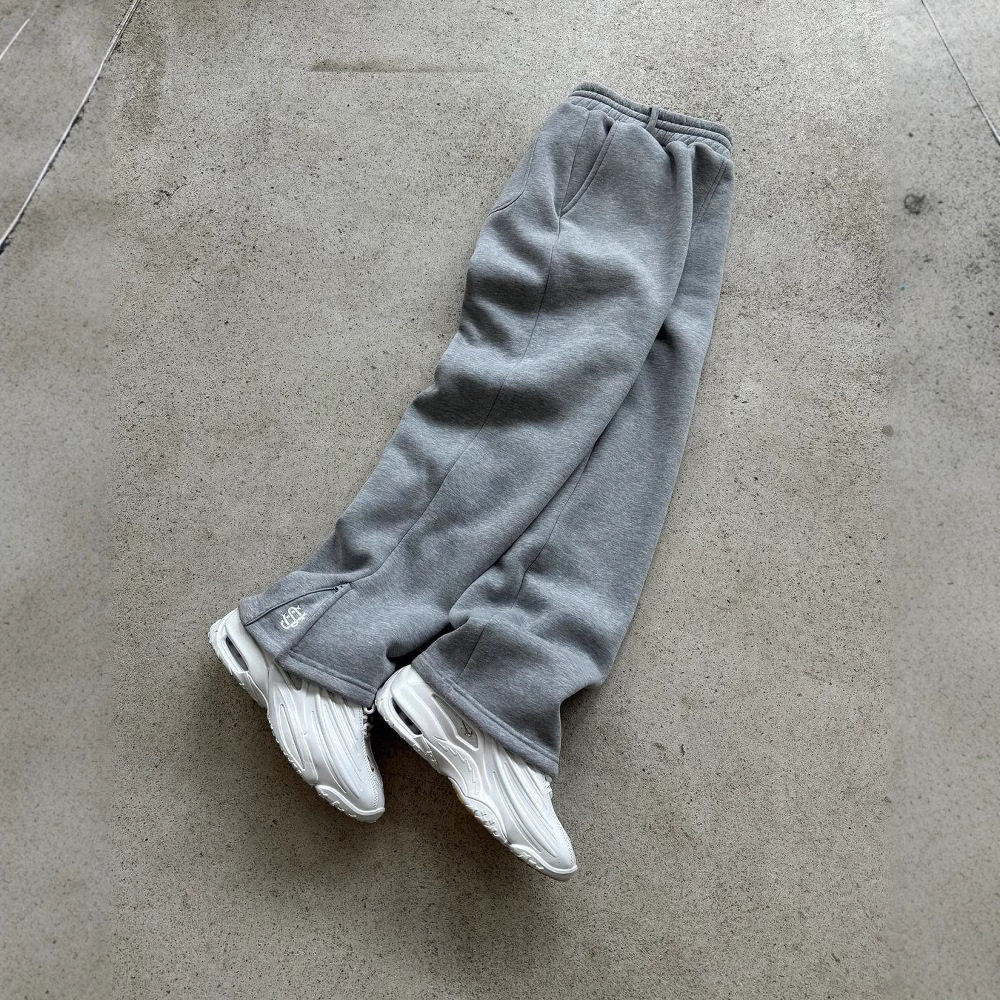 Solid Color Zipper Sweatpants Axl