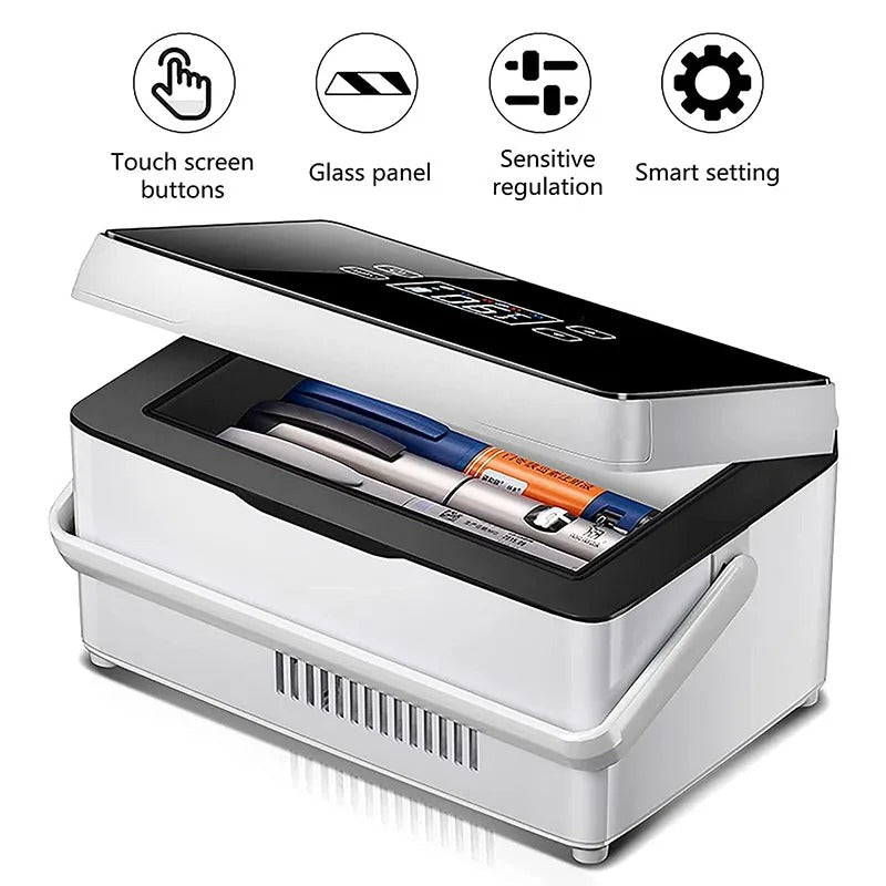 Portable Insulin Refrigerator Box for Car & Travel Axl