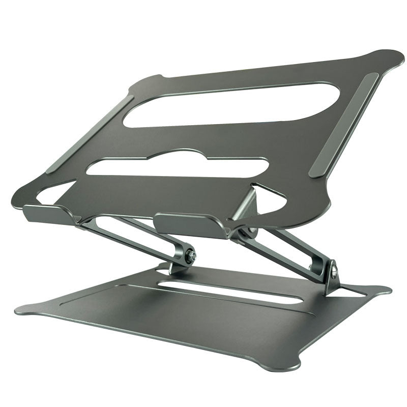 Folding Adjustable Laptop Stand with Aluminum Alloy Axl Gray (for tablet/laptop)