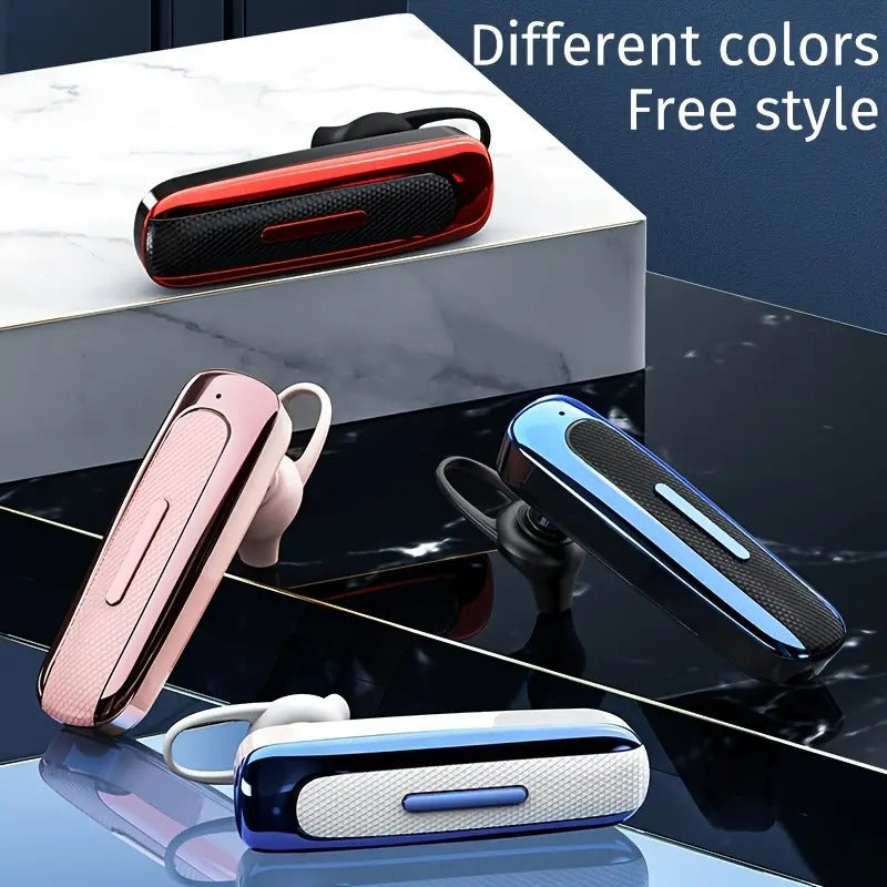 Axl E1 Bluetooth 5.0 Single In-Ear Wireless Headset – 20Hr Bluetooth Headset Axl