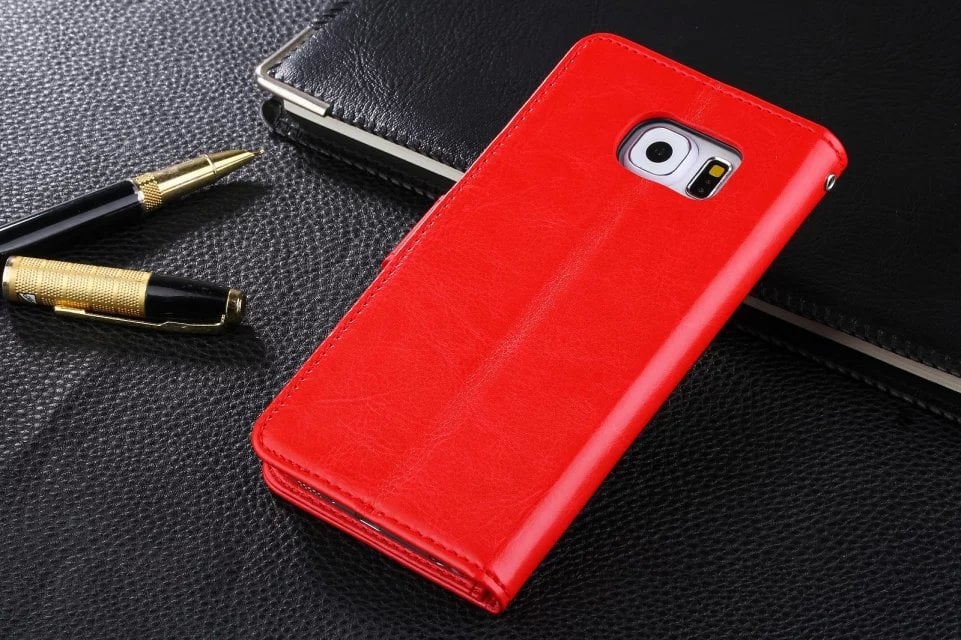 Leather Phone Case Axl Red No rope