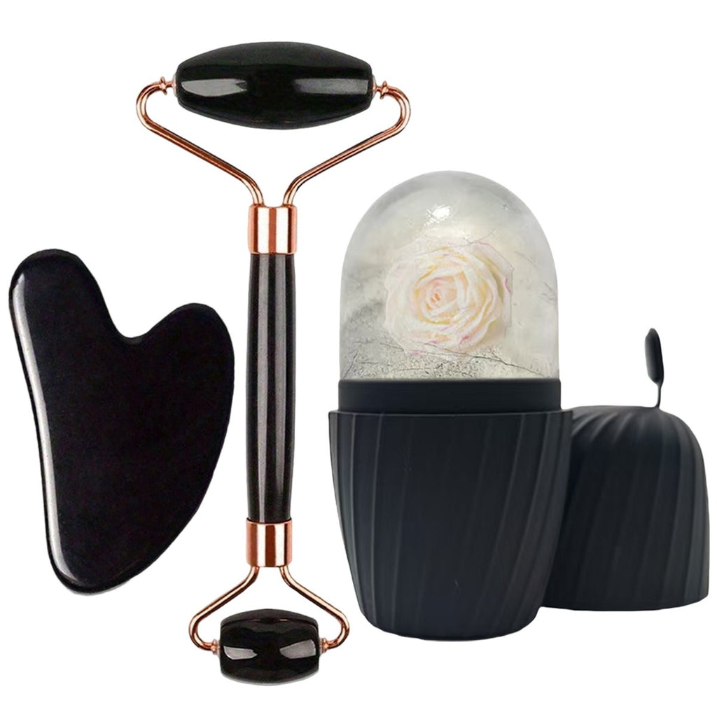 Dual-Head Massage Roller Facial Tool Set Axl