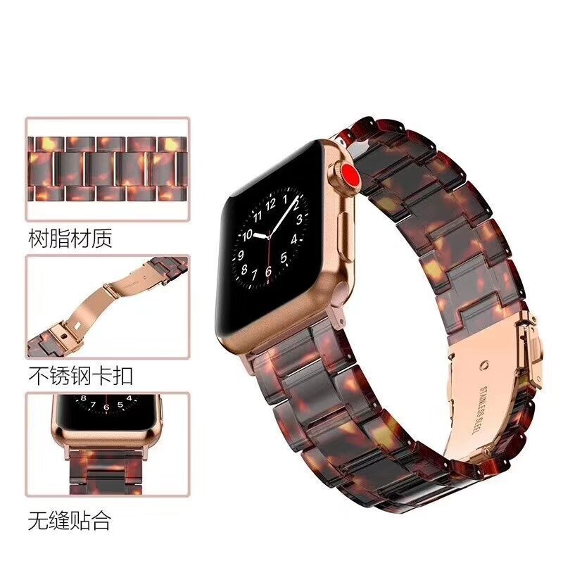 Apple Resin Watch Band for iWatch Series 1-4 (Wholesale) Axl