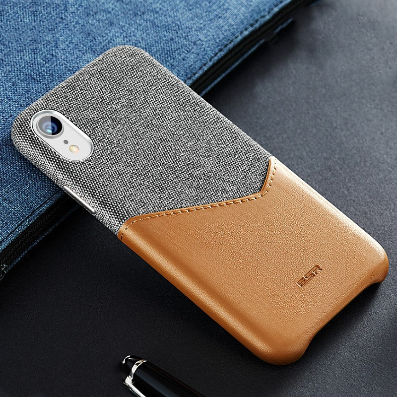 Colorful Leather Case for iPhone XR - Slim & Stylish Axl Brown IPhoneXR