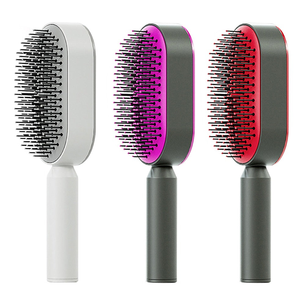 Self-Cleaning Anti-Static Hair Brush Axl