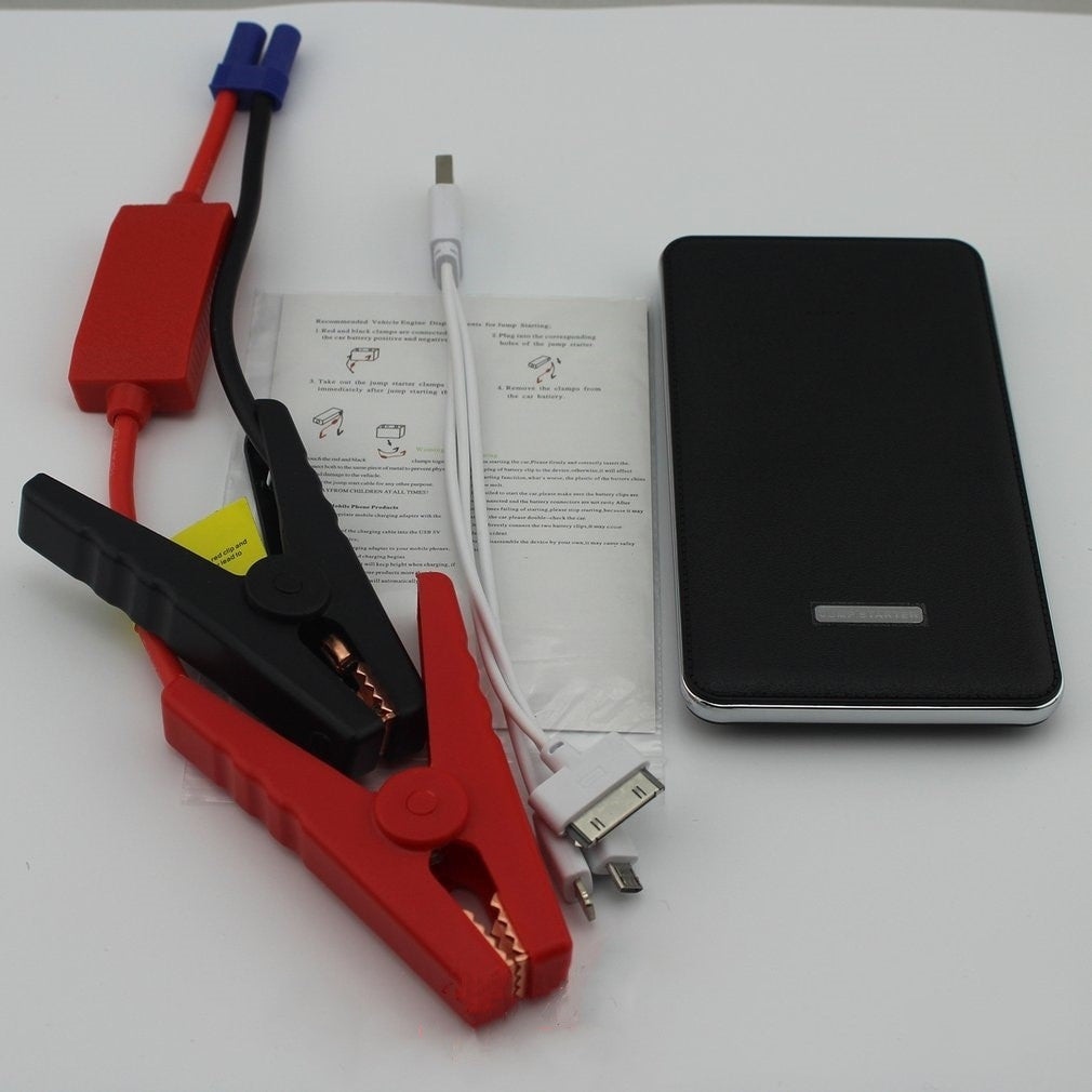 Mini Car Jump Starter 6000mAh 600A Peak | Portable Power Bank Car Jump Starter Axl