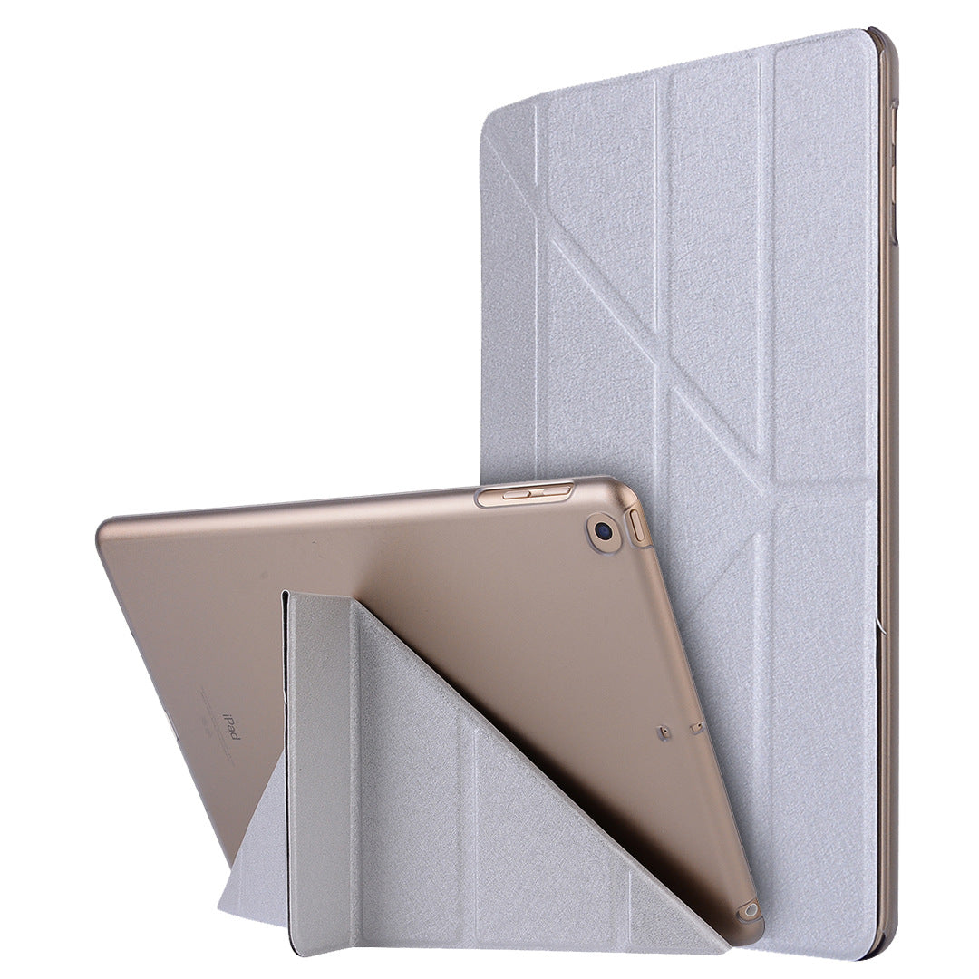 Slim Silk Leather Case for 2020 iPad Pro 11 & 9.7 Axl gray Pro 10.5