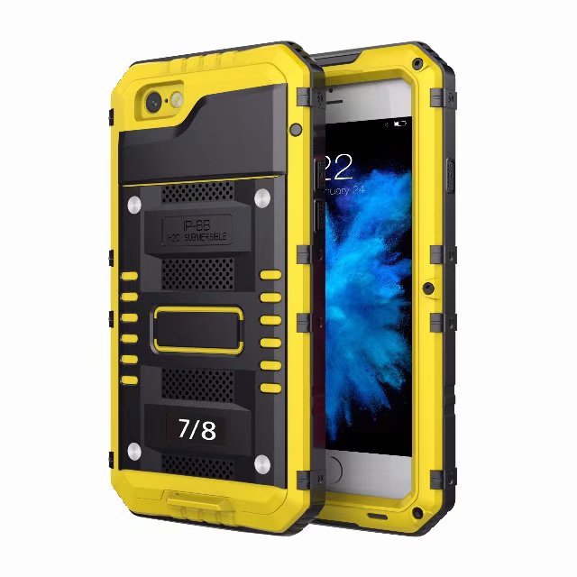 Metal Protective Case for iPhone 6S, 7, X (Full Cover) Axl