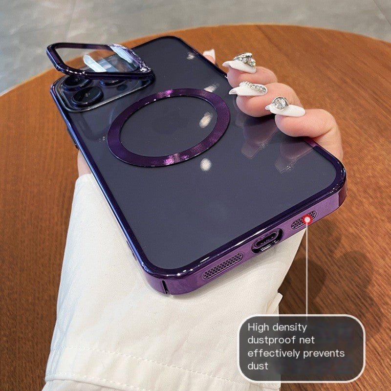 Magnetic Hard Case with Stand for iPhone 15 Pro Max Axl