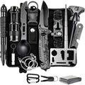 Outdoor Survival Kit Wilderness Tool Set Axl H18557 One Size