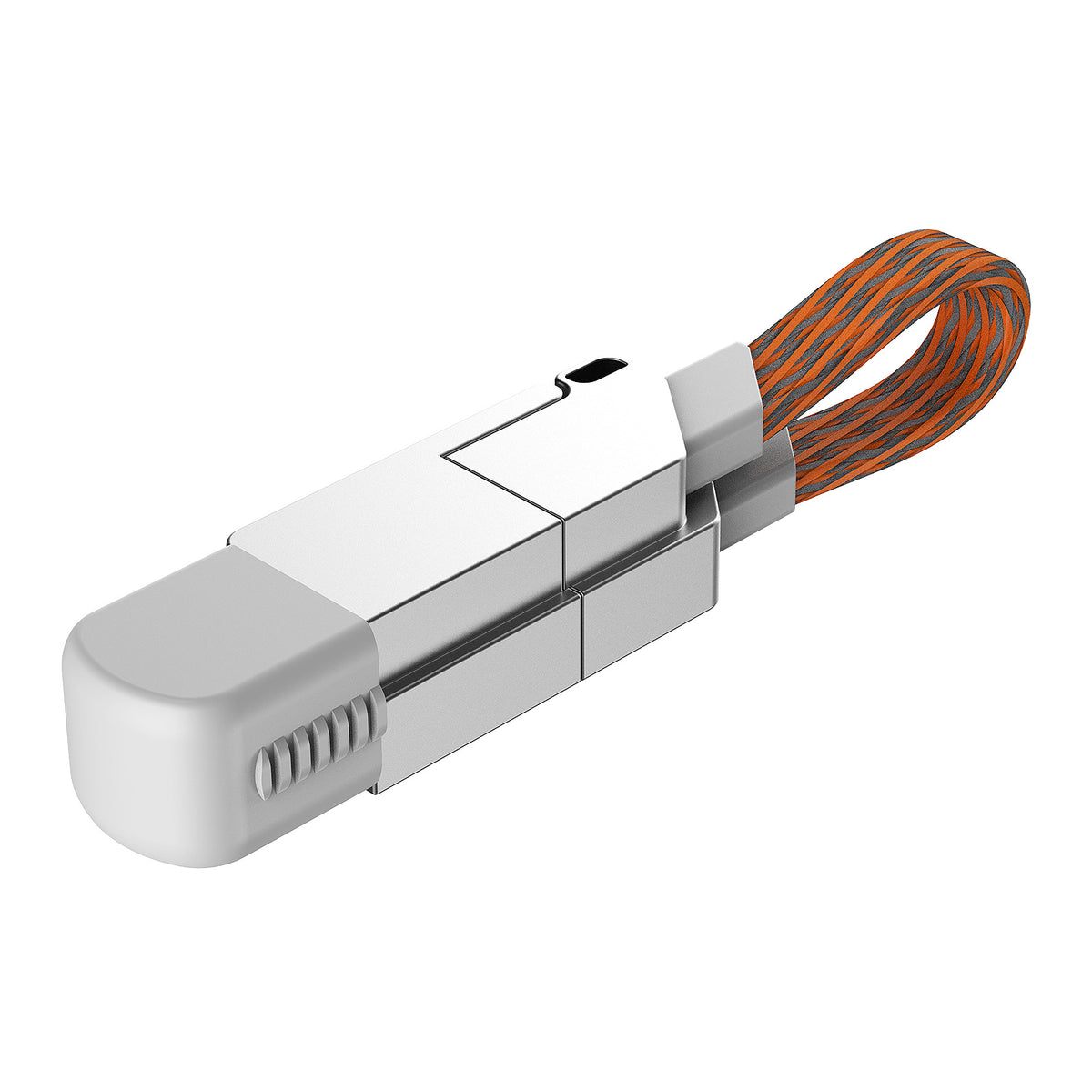 4-in-1 PD 60W Fast Charging Keychain – Type-C Cable Charging Keychain Cable Axl