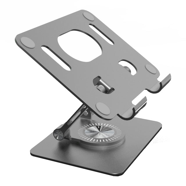 360° Rotating Foldable Tablet Stand for iPad 4.7–12" Tablet Stand Axl Grey