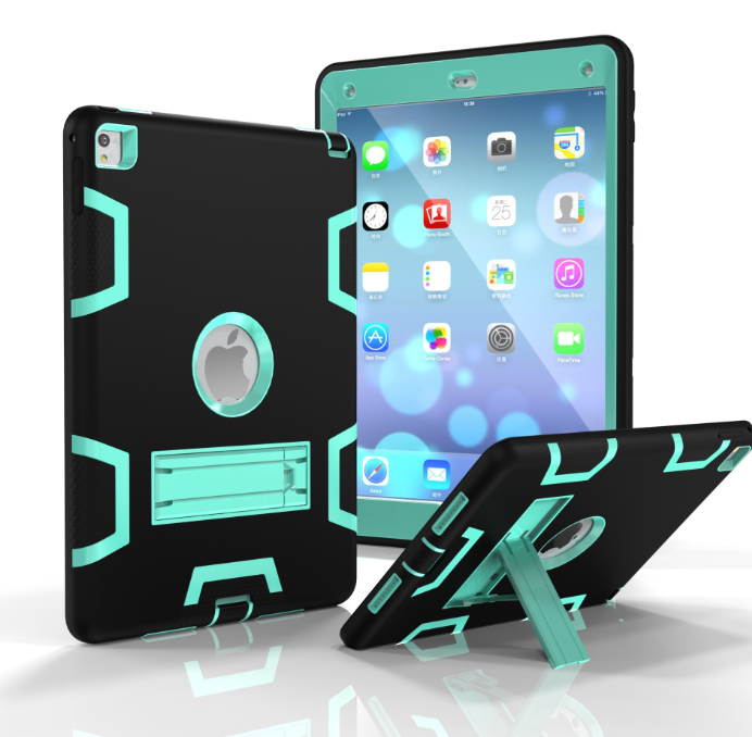 Full Coverage Silicone Kids Tablet Case with Stand Axl