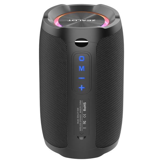 Zealot S49 20W Portable Bluetooth Speaker with 360° Sound Axl