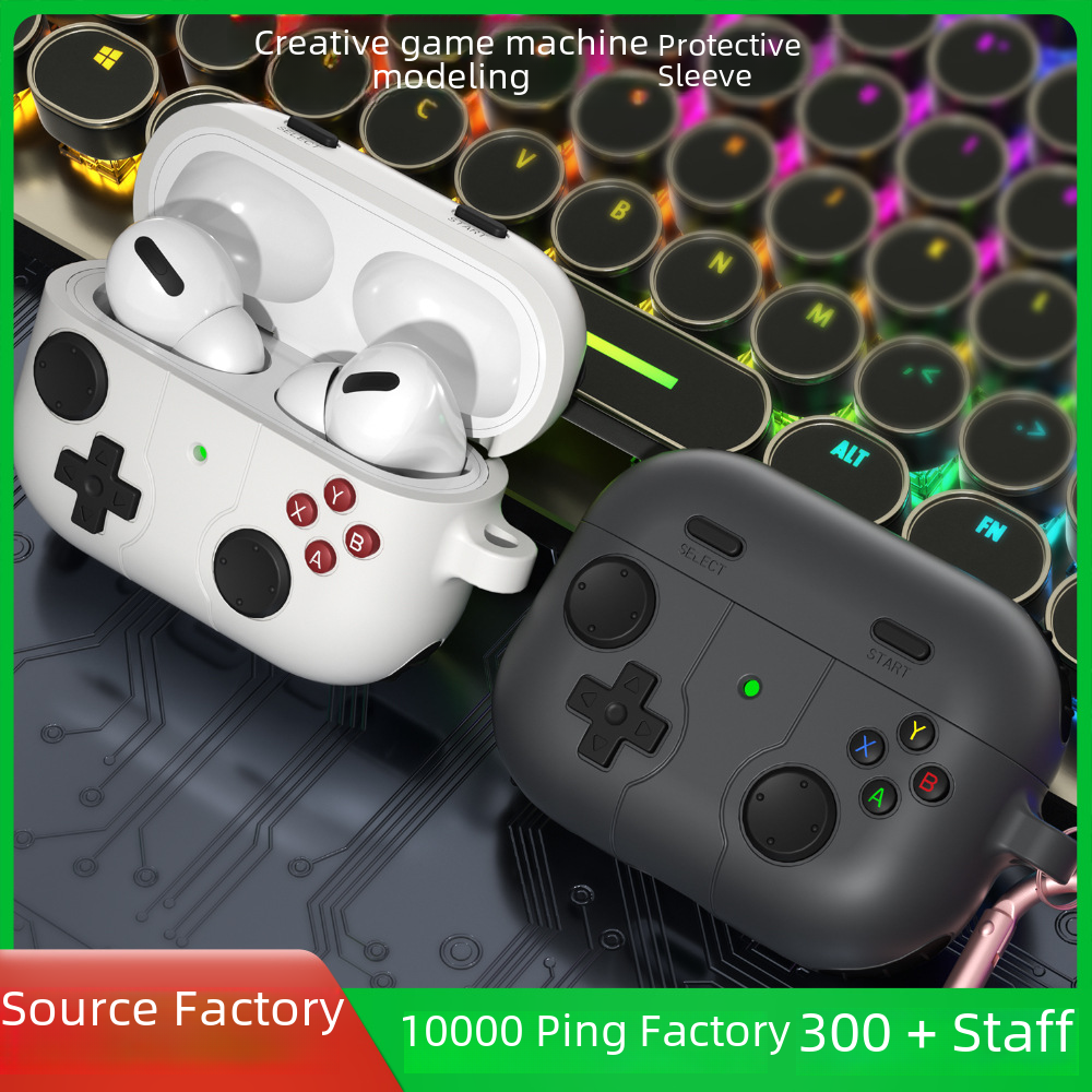 Retro Game Console Case for Wireless Earbuds Axl