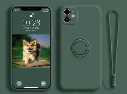 iPhone 11 Pro Liquid Silicone Case with Lens Cover Axl