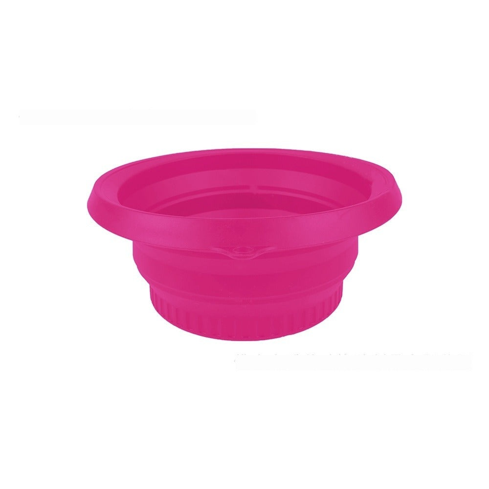 Foldable Silicone Ice Basin Axl Rose Red Standard