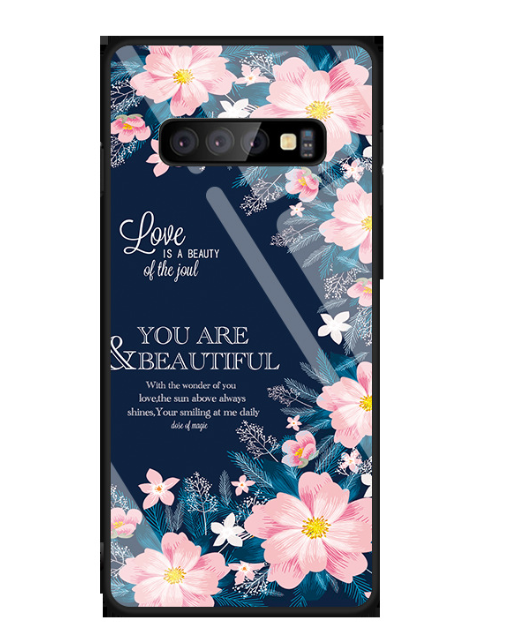 Painted Tempered Glass Phone Case Axl