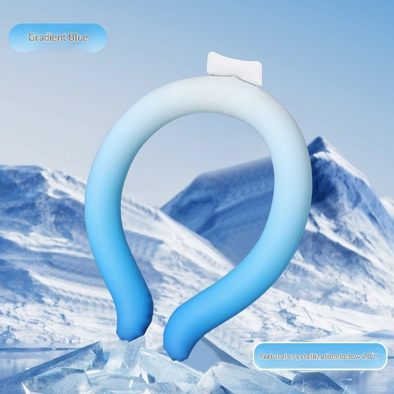 Portable Neck-Hanging Cooling Ice Ring PCM Axl