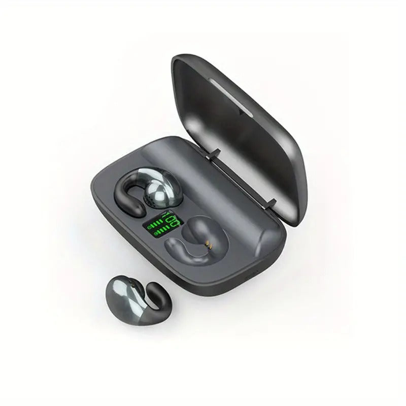 S19 Bluetooth 5.3 Air Conduction Headset – HiFi Bass & IPX5 Air Conduction Headset Axl Black