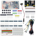 830-Hole Breadboard Kit – Arduino UNO R3, LED & Resistors Electronics Prototyping Kit Axl Default Title