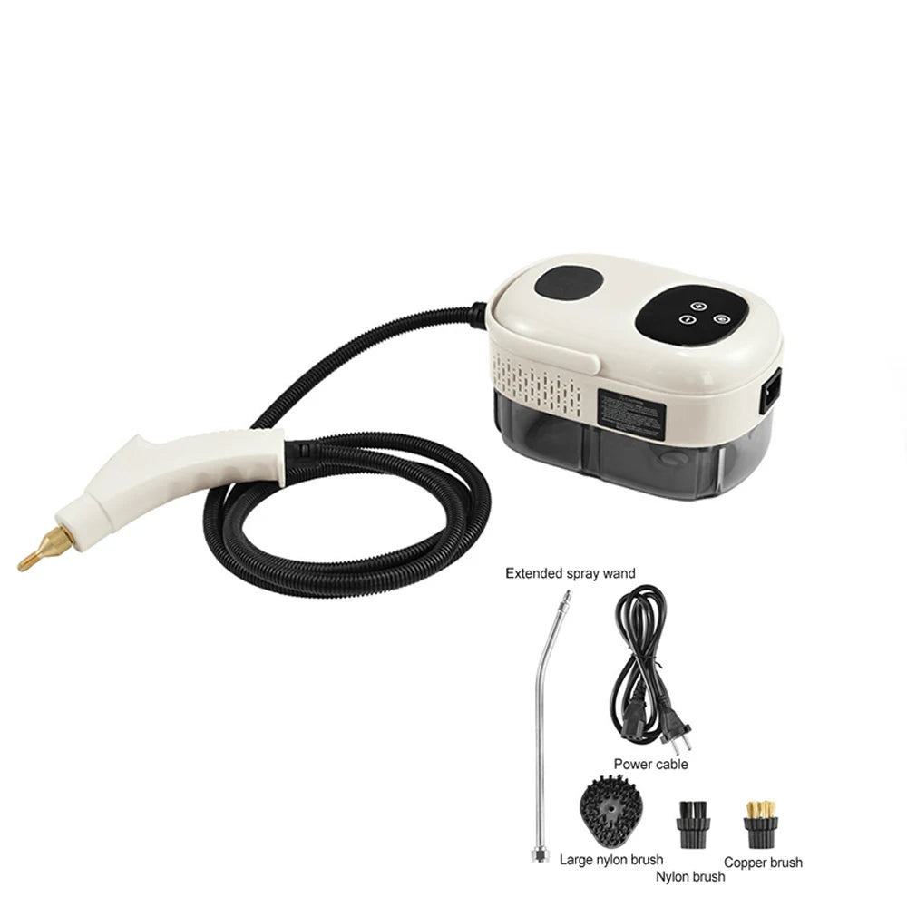 BALASHOV 2500W Handheld Steam Cleaner – Kitchen, Car & Home Handheld Steam Cleaner Axl WHITE 220 V