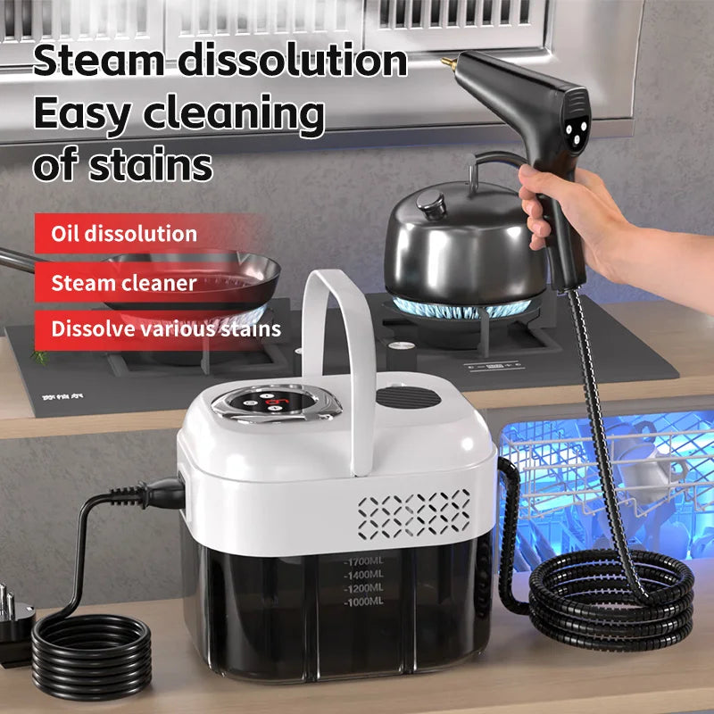 BALASHOV 1500W Handheld Steam Cleaner – Home, Kitchen & Car Handheld Steam Cleaner Axl