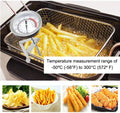 Deep Fry Dial Thermometer – 40cm Stainless Steel Probe 550°F Kitchen Thermometer Axl Default Title