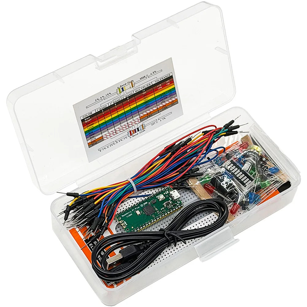 Raspberry Pi Pico Electronics Starter Kit – Python & C Microcontroller Starter Kit Axl