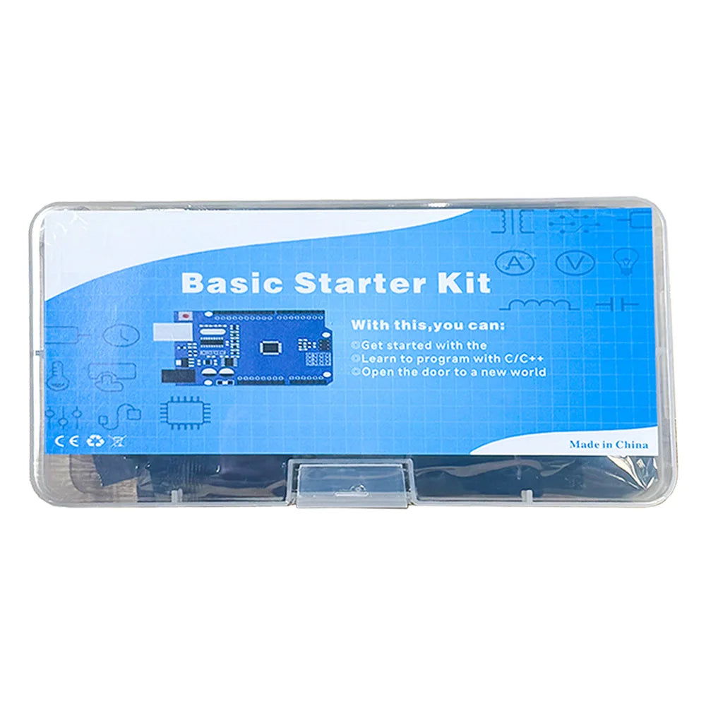 Arduino Uno R3 Starter Kit – Sensors, Breadboard & LEDs Electronics Starter Kit Axl