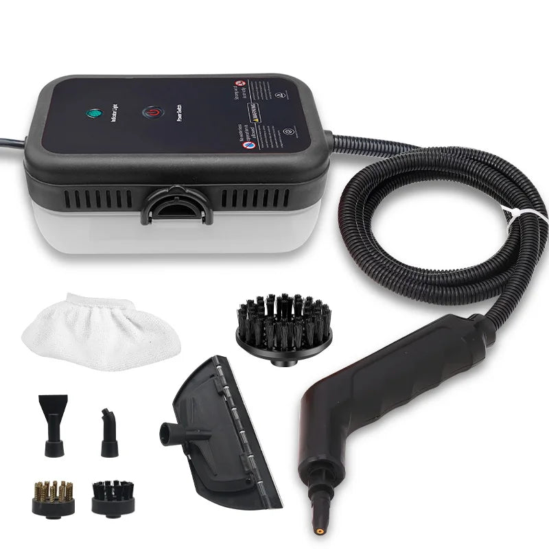 BALASHOV Handheld Steam Cleaner 1200W – Home, Kitchen & Car Handheld Steam Cleaner Axl black 220 V