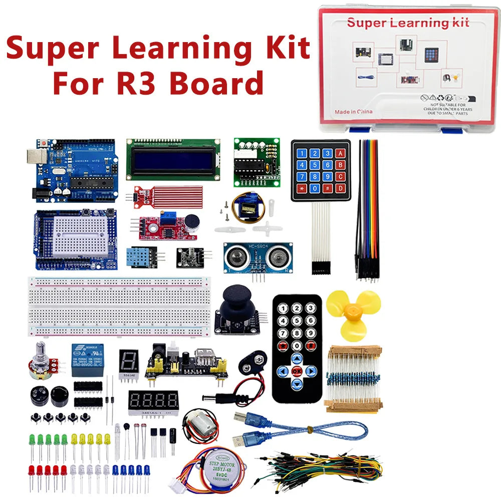 RFID Arduino R3 Starter Kit – ATmega328P 830-Hole Breadboard Electronics Starter Kit Axl