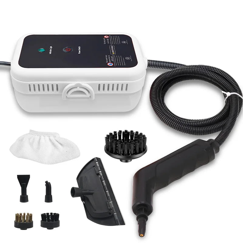BALASHOV Handheld Steam Cleaner 1200W – Home, Kitchen & Car Handheld Steam Cleaner Axl WHITE 220 V