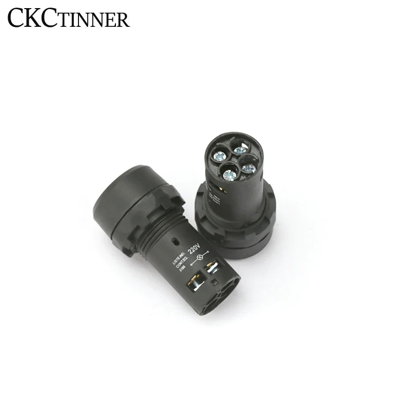22mm Momentary Push Button Switch with Pilot Light | EB2-10DN Push Button Switch Axl