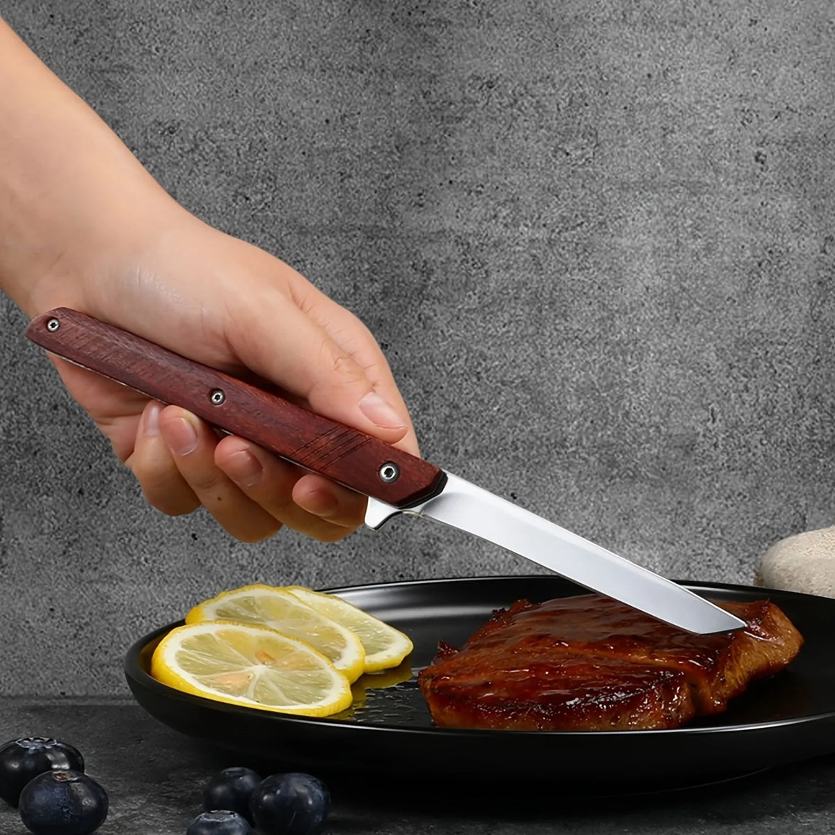PLYS Folding Pocket Knife – Carving & Paring Knife with Holster Folding Pocket Knife Axl