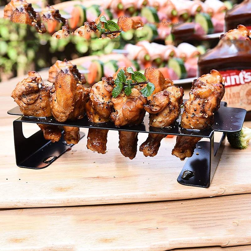 18-Hole Stainless Steel Jalapeño Pepper Grill Rack | BBQ Roaster BBQ Grill Rack Axl