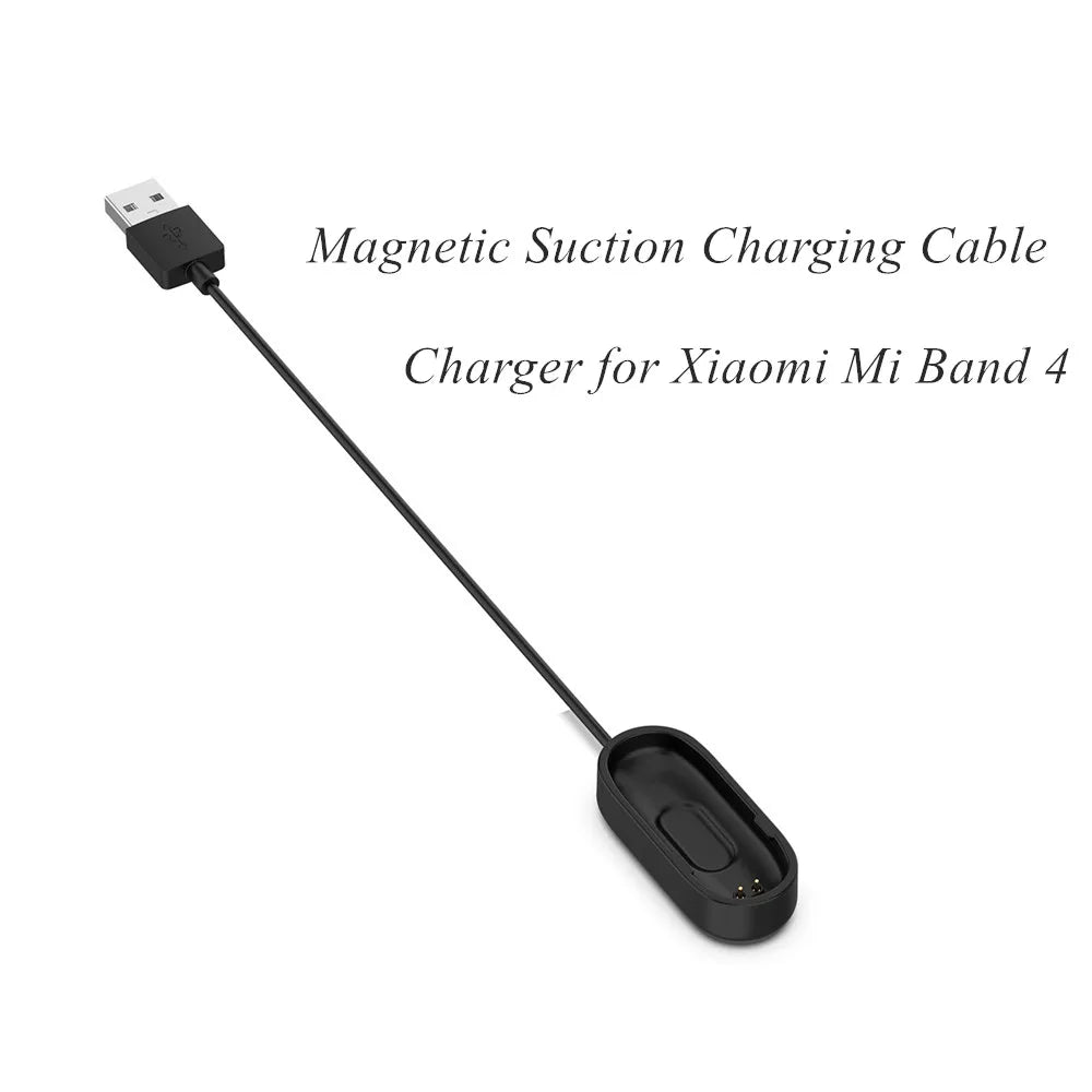 USB Charging Cable for Xiaomi Mi Band 2 3 4 – Replacement Cord Smartwatch Charging Cable Axl